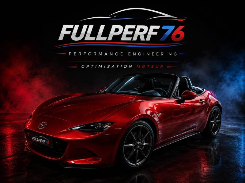Reprogrammation Stage 1 Mazda MX-5 2l 184 ch – Port-Jérôme-sur-Seine  Proche Le Havre, Rouen et Fécamp